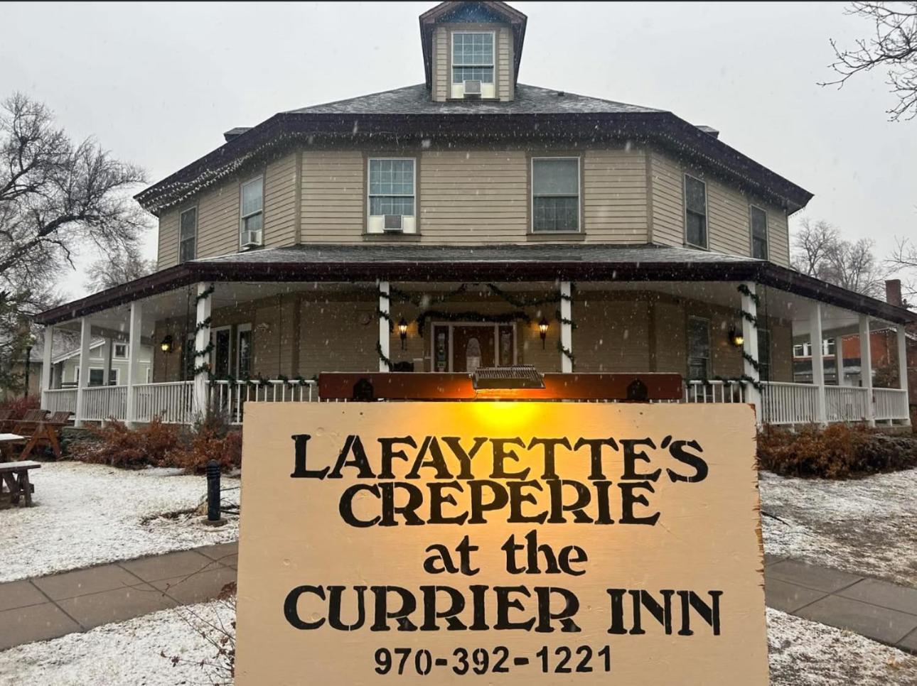 The Currier Inn Greeley Exterior foto